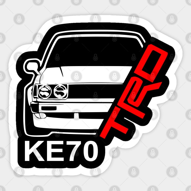 KE70 TRD JDM Sticker by Tuner Society SA